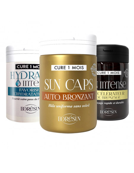 Choisissez votre Pack de 3 cures