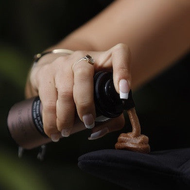 Mousse teintée autobronzante corps Doresun Tan Minute parfum vanille pour un bronzage immédiat durable et uniforme