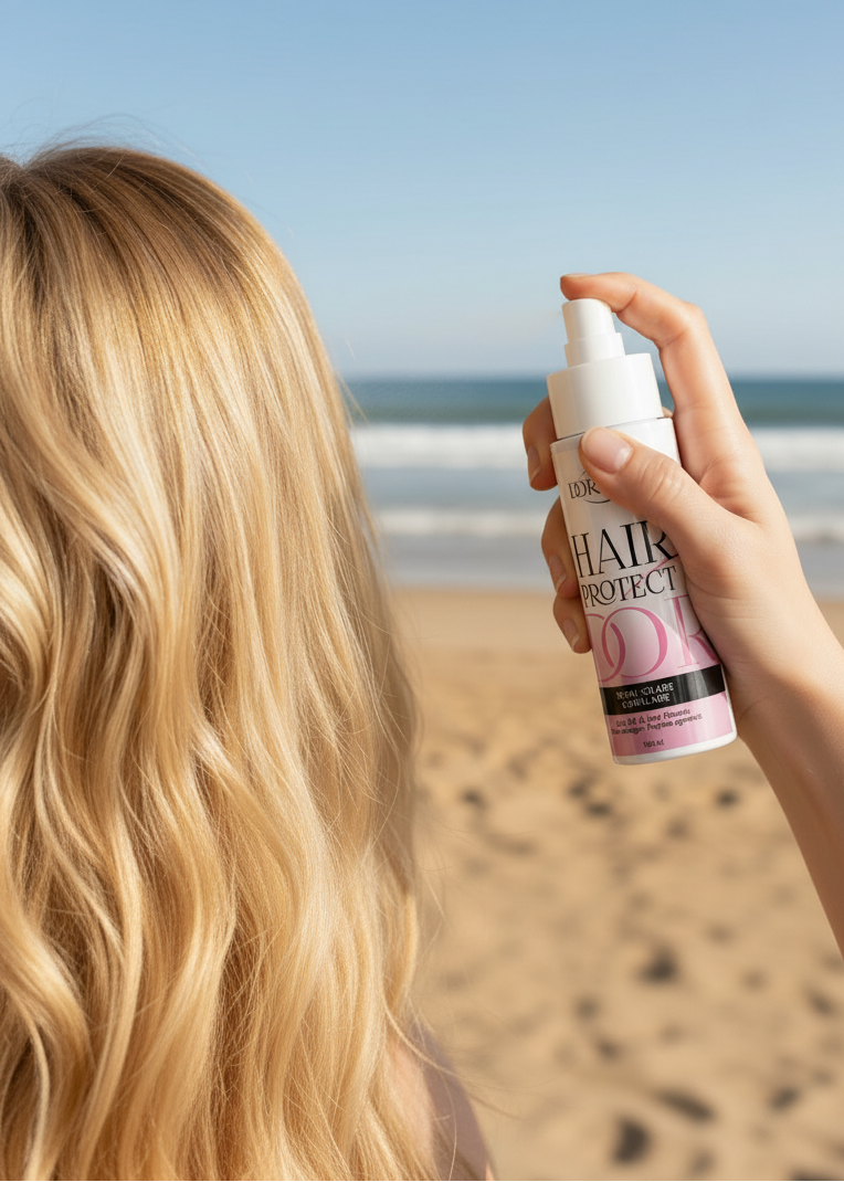  protection de la couleur, du cheveux naturel ou coloré, mêché